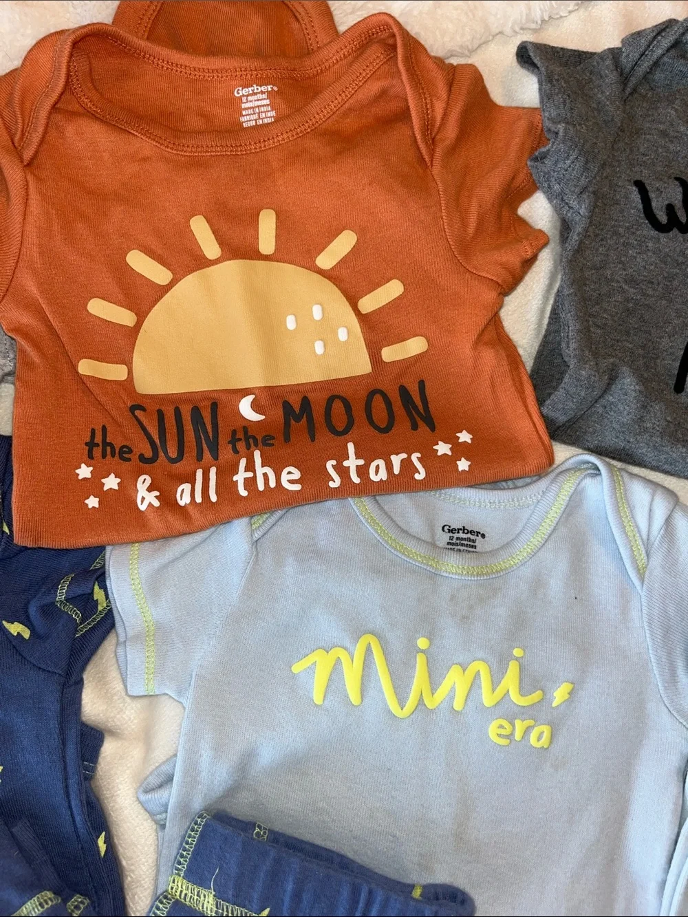 Assorted baby boy 12M sets